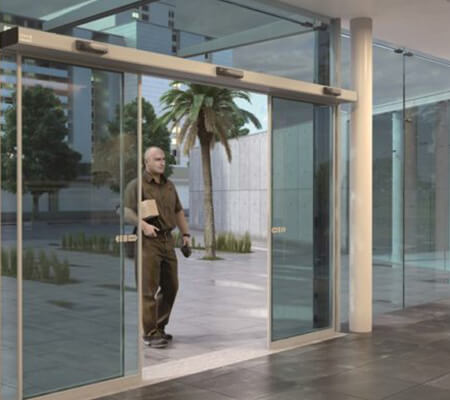 Glass Doors With Sensor Access, Sensor Sliding Glass Door