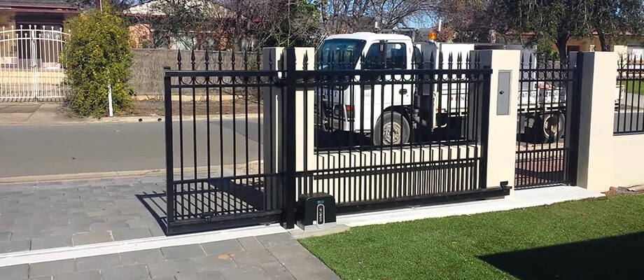 remote control car gate open