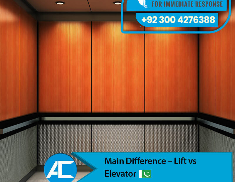 Main Difference – Lift vs Elevator - Access Technologies